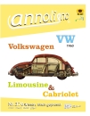 Volkswagen PKW Typ VW Käfer Limo & Cabrio Bild- Bedienungsanleitung & Wartungsanweisung  - annoligno 376